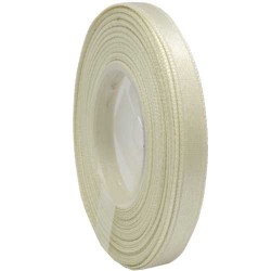 Satin Ribbon Beige Color 6mm - 48mm