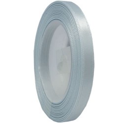 Satin Ribbon Baby Blue 6mm - 48mm