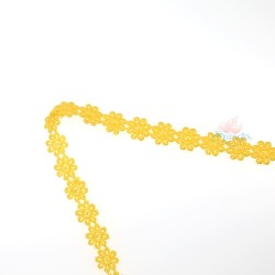 1031 Small Chemical Prada Lace Bright Yellow - 1 Meter