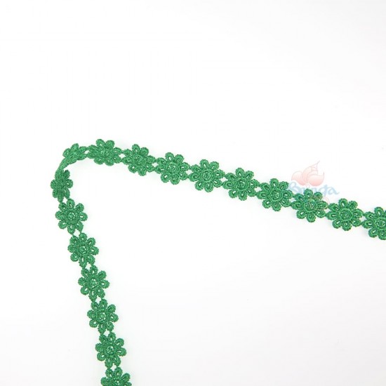 Small Chemical Prada Lace Green - 1 Meter 1031 