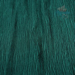 Polisilk Zig Zag Pleated 60 inch - Green 530