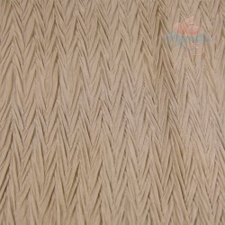 Polisilk Zig Zag Pleated 60 inch - Marsh Brown 573