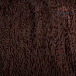 Polisilk Zig Zag Pleated 60 inch - Coco Brown 570
