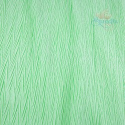 Polisilk Zig Zag Pleated 60 inch - Light Green 531