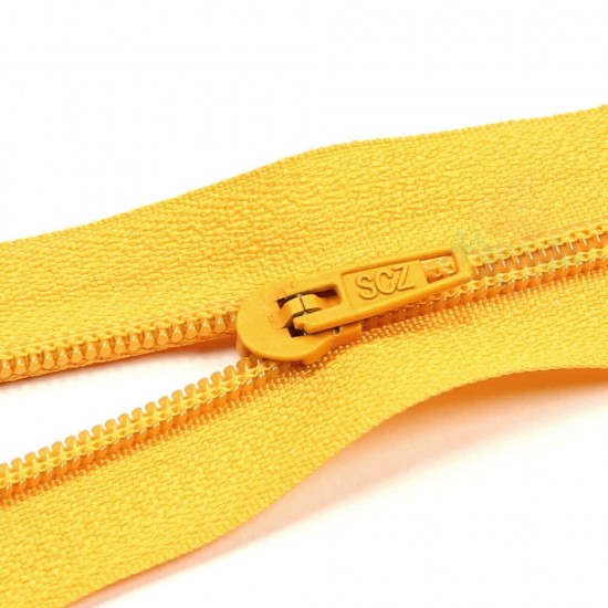 Normal Nylon Zip Golden Orange - #131 51cm 