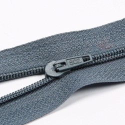 46cm Normal Nylon Zip Grey - #578