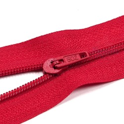 51cm Normal Nylon Zip Red - #820